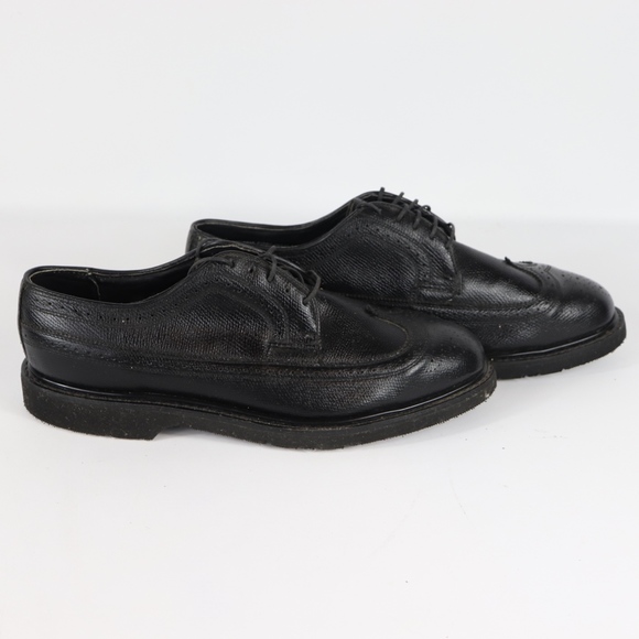 Vtg New Double H Mens 10 EE Wingtip Leather Shoes main image 4